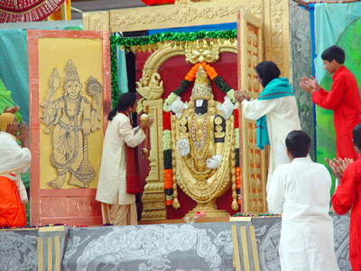 A scene from Annamacharya presented by the Brindavan Campus of the university